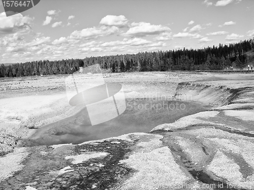 Image of Yellowstone Geyser