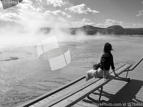 Image of Yellowstone Geyser