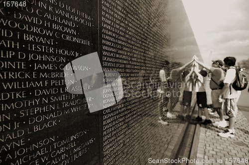 Image of Vietnam wall