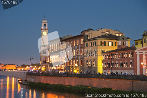 Image of Luminaria in Pisa, Italy