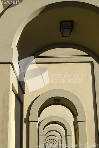 Image of Architectural Detail near Ponte Vecchio, Florence