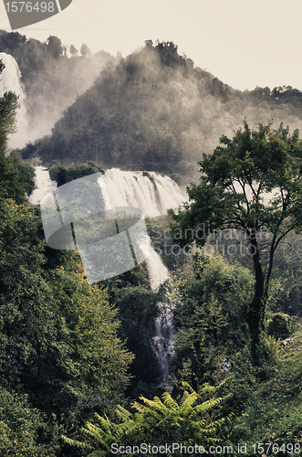 Image of Stunning view of Marmore Waterfalls, Umbria