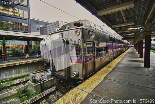 Image of Train Station in Boston, Massachusetts