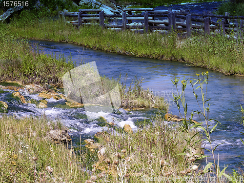 Image of Hot Springs near Yellowstone