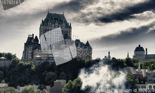 Image of Architecture and Colors of Quebec City