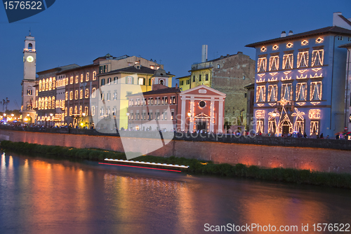 Image of Luminaria in Pisa, Italy