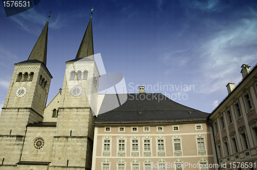 Image of Typical German Architecture in Regensburg