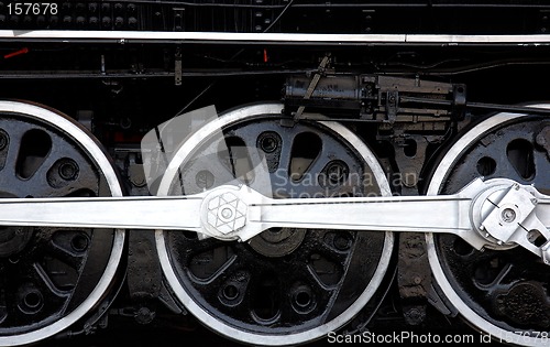 Image of Train wheels