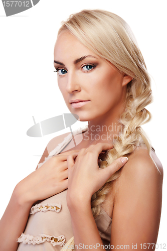 Image of Lady with braid