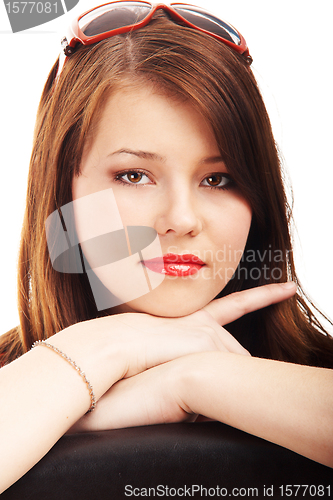 Image of Portrait of a young lady