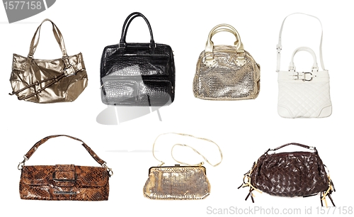 Image of Set of women handbags