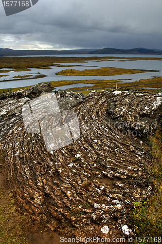 Image of Fossilized lava vestiges