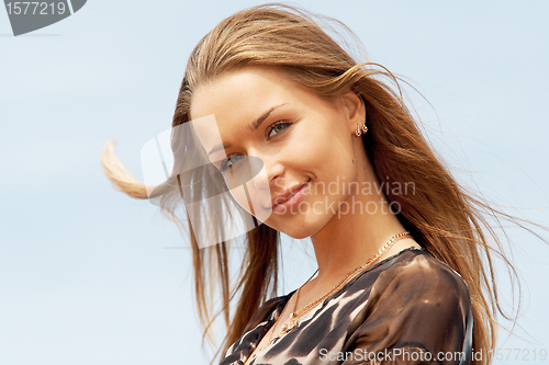Image of Portrait of a beautiful lady