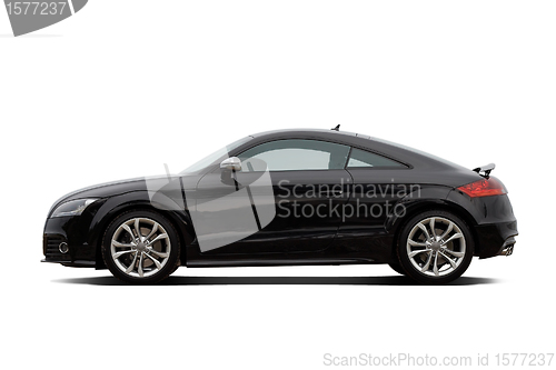 Image of Black coupe