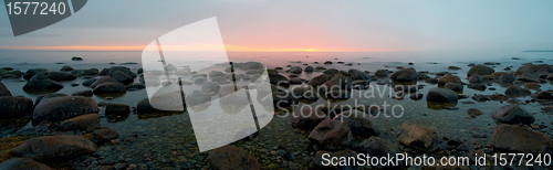 Image of Panoramic view of a bay