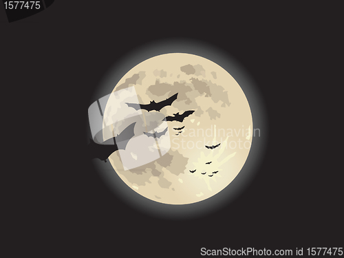 Image of Halloween background illustration