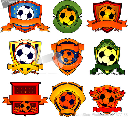 Image of Color Soccer emblem