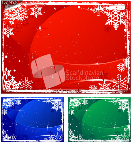 Image of Winter Christmas background