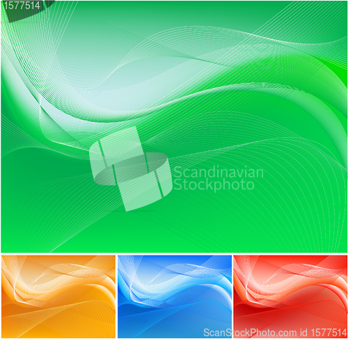 Image of Abstract background green