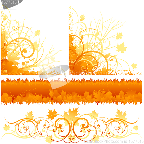 Image of Floral autumn design