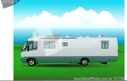 Image of Motorhome rv vehicule