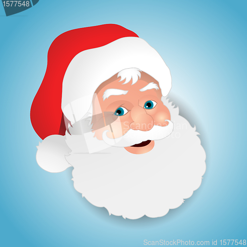Image of Santa claus face