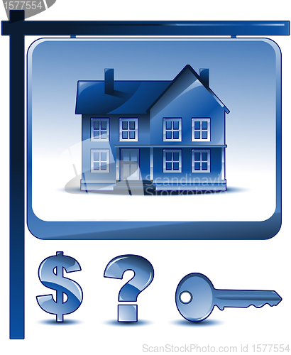 Image of Real estate house banner