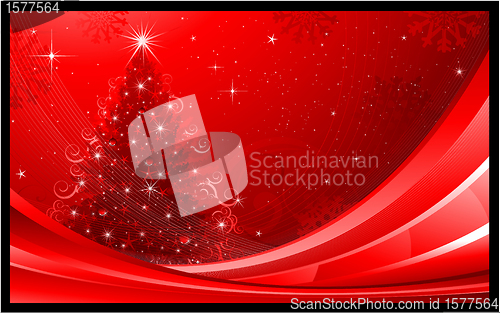 Image of Winter Christmas background