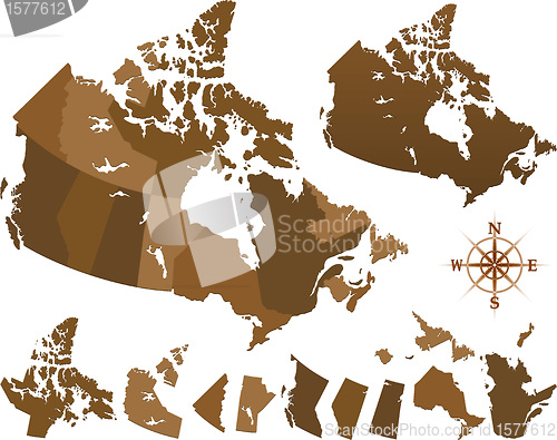 Image of Canada map