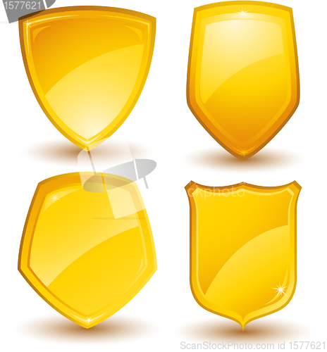 Image of Golden shields