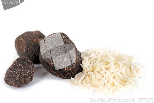 Image of truffles and rice