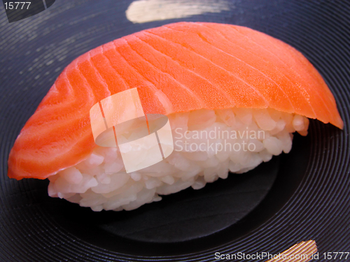 Image of Salmon sushi