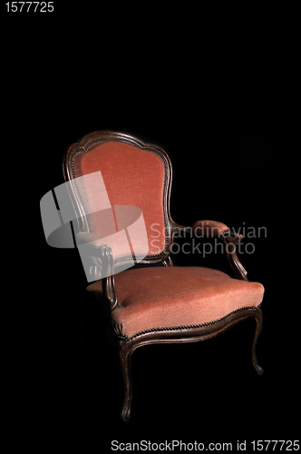 Image of antique armchair