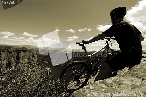 Image of Mountain biking