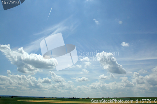 Image of horizon in the landscape