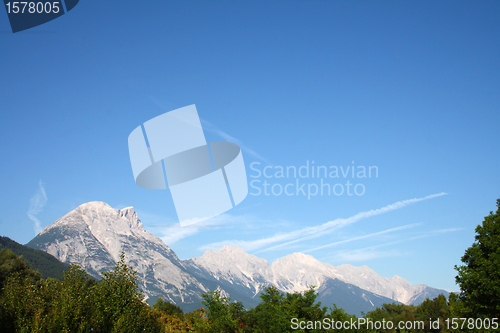 Image of forest and mountains