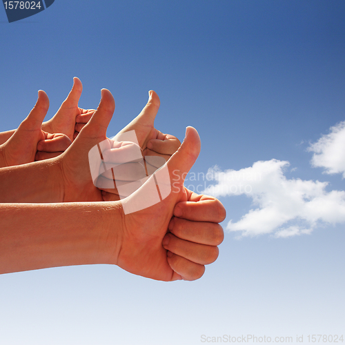 Image of men's hands 