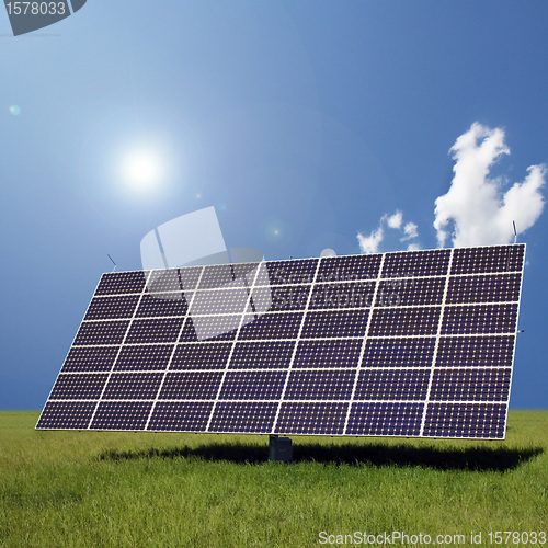 Image of  image of a big solar plant 