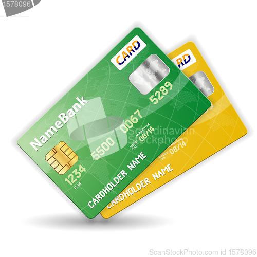 Image of Set of Credit Cards