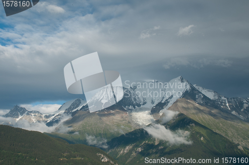 Image of Sunset of the Mont Blanc 