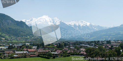 Image of Diaporama of the Mont Blanc - View from Sallanches in France