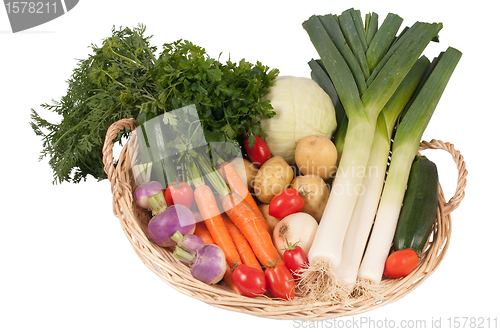 Image of Vegetables for cooking soup