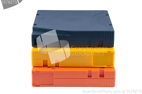 Image of Blue, Yellow and Blue Cartridges