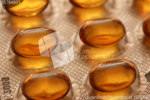 Image of health oil capsules