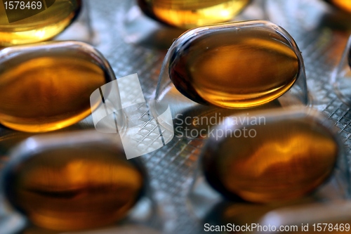 Image of health oil capsules
