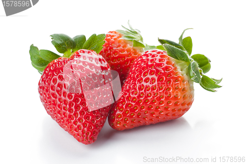 Image of Isolated fruits - Strawberries 