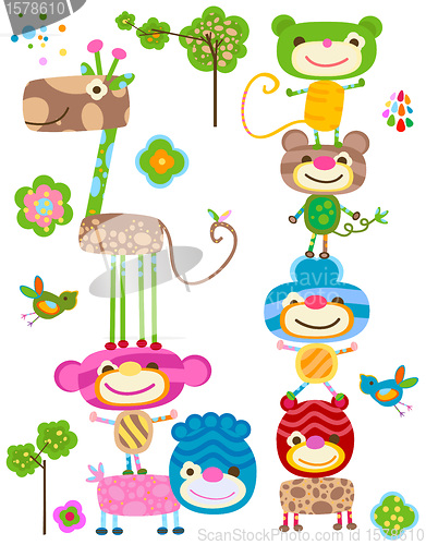 Image of jungle animals