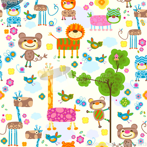 Image of animals background