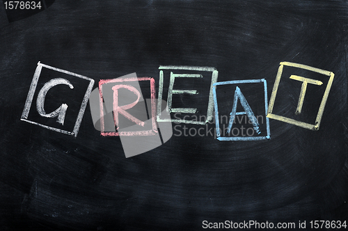 Image of Word of great