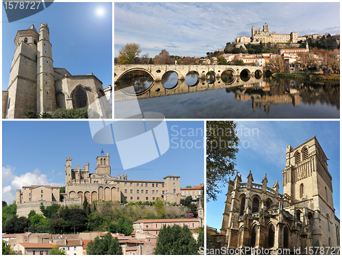 Image of churches of Beziers